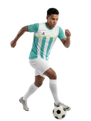 Custom Sublimation Printing Polyester Soccer Sets | Sports T-shirts and Shorts
