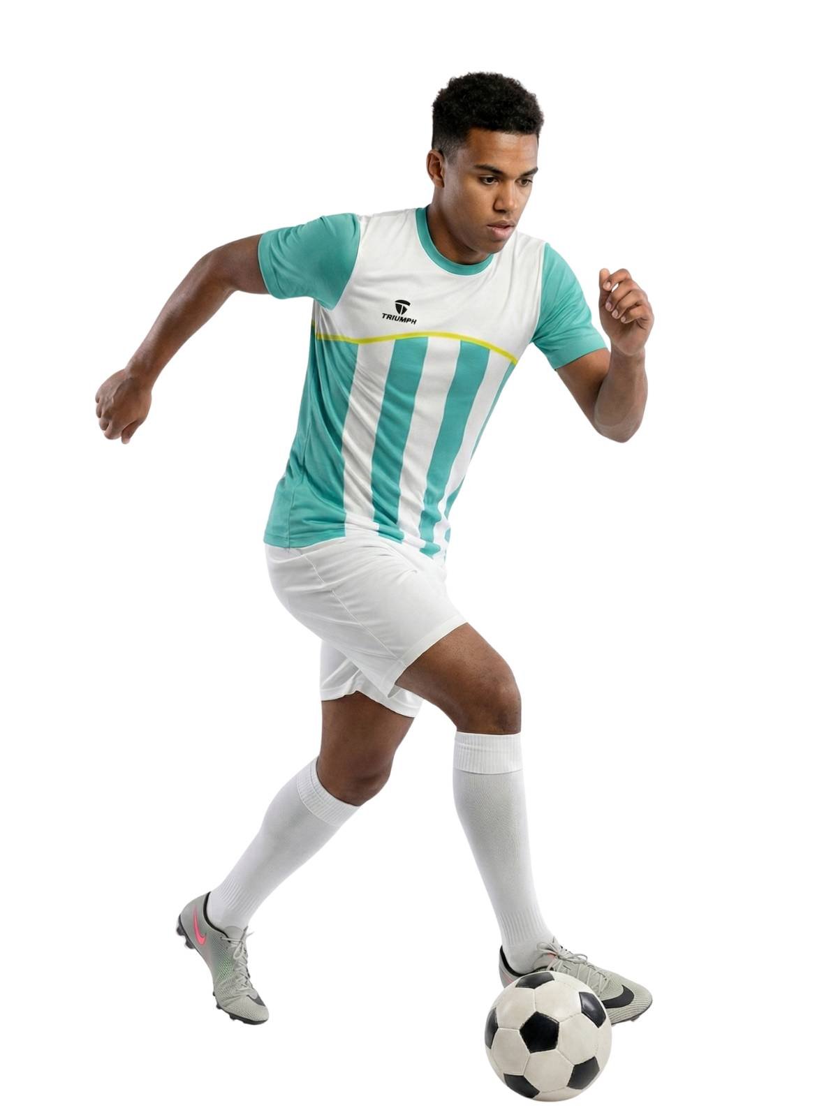 Custom Sublimation Printing Polyester Soccer Sets | Sports T-shirts and Shorts
