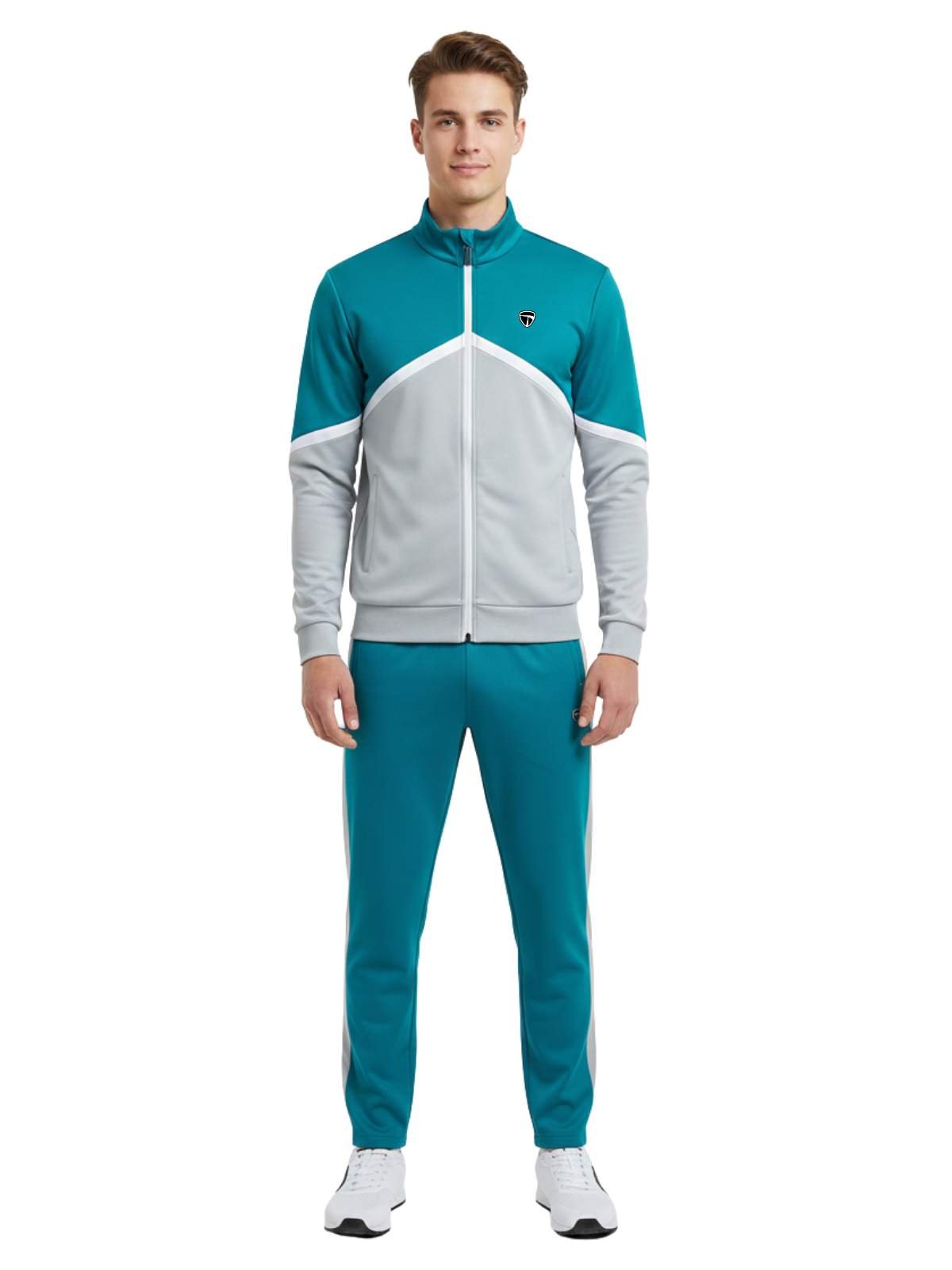 Men Tracksuit Set Casual Jogging Suits | Workout Gym Outfits with Pockets for Boys