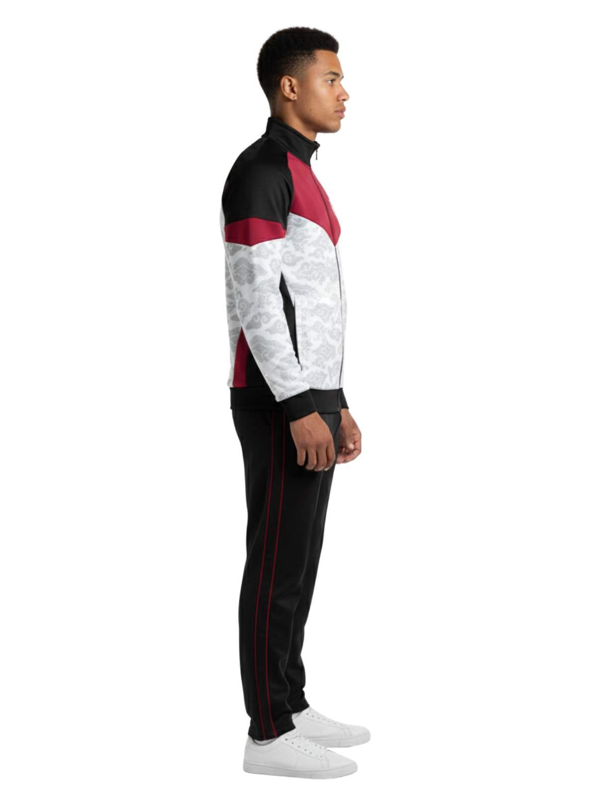 Men’s Sports Tracksuit Set | Running Gym Exercise Jacket & Track Pant | Workout Activewear for Training & Jogging