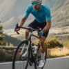 Polyester Drifit Mens Cycling Jersey SKY Blue