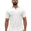 White Cricket T-Shirts for Men | SRT10 Altevol Sports Academy