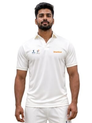White Cricket T-Shirts for Men | SRT10 Altevol Sports Academy