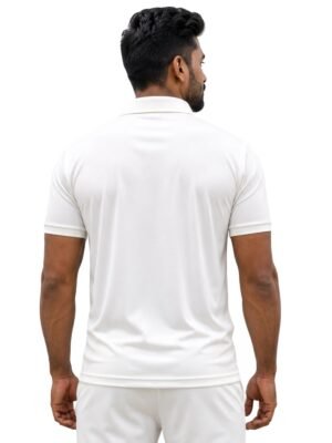 White Cricket T-Shirts for Men | SRT10 Altevol Sports Academy