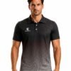 Cricket Polo Neck Jersey Cricket Sports Tshirt Black Color